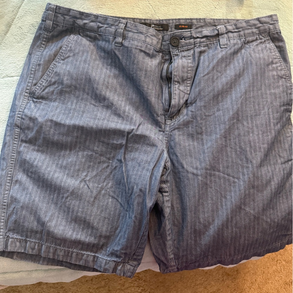 Marc Anthony Blue Striped Men's Shorts